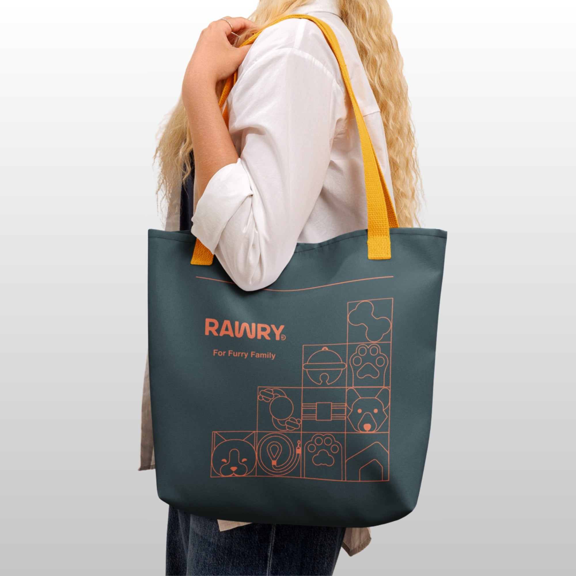 Rawry Pet Lovers Tote Bag